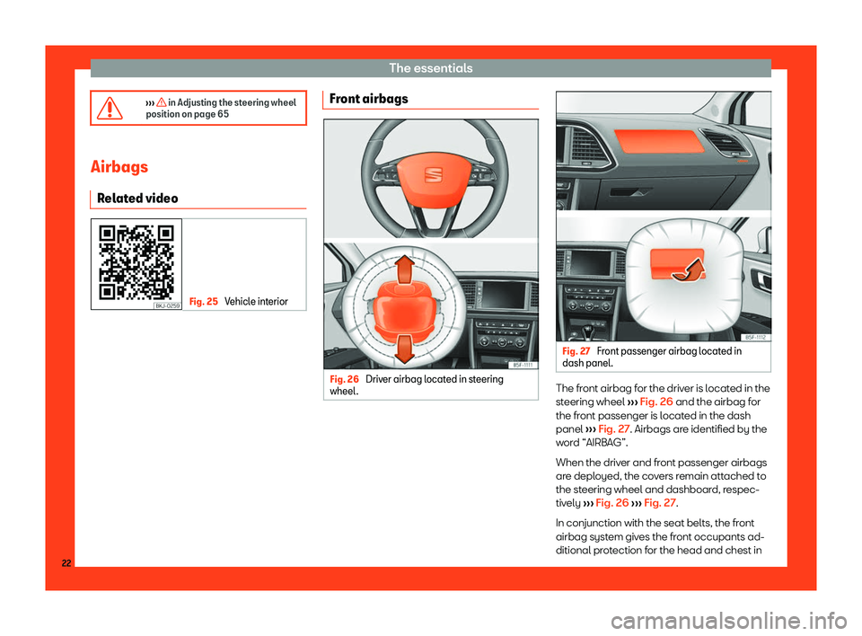 Seat Leon Sportstourer 2018  Owners manual The essentials
�