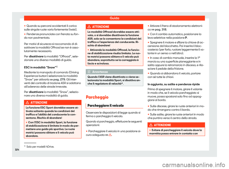 Seat Ateca 2020  Manuale del proprietario (in Italian) Guida
