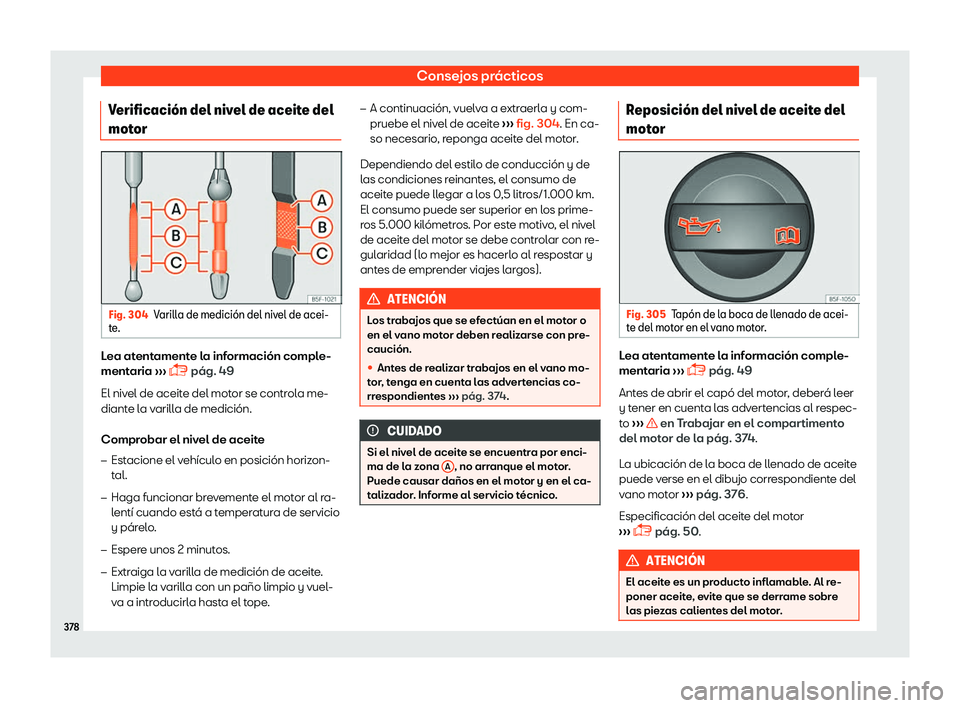 Seat Ateca 2019  Manual del propietario (in Spanish) Consejos pr