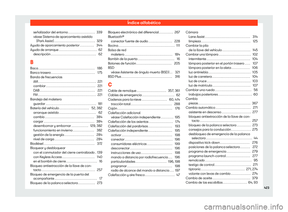 Seat Ateca 2019  Manual del propietario (in Spanish) 