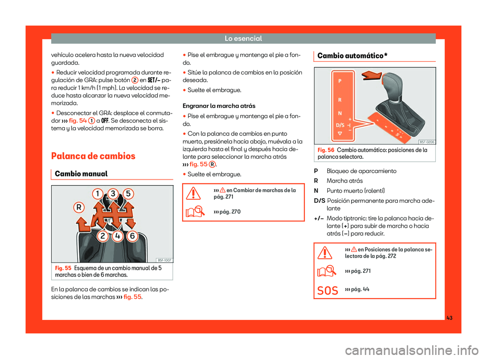 Seat Ateca 2019  Manual del propietario (in Spanish) Lo esencial
veh
