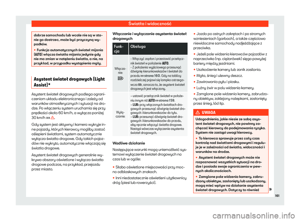 Seat Ateca 2019  Instrukcja Obsługi (in Polish) 