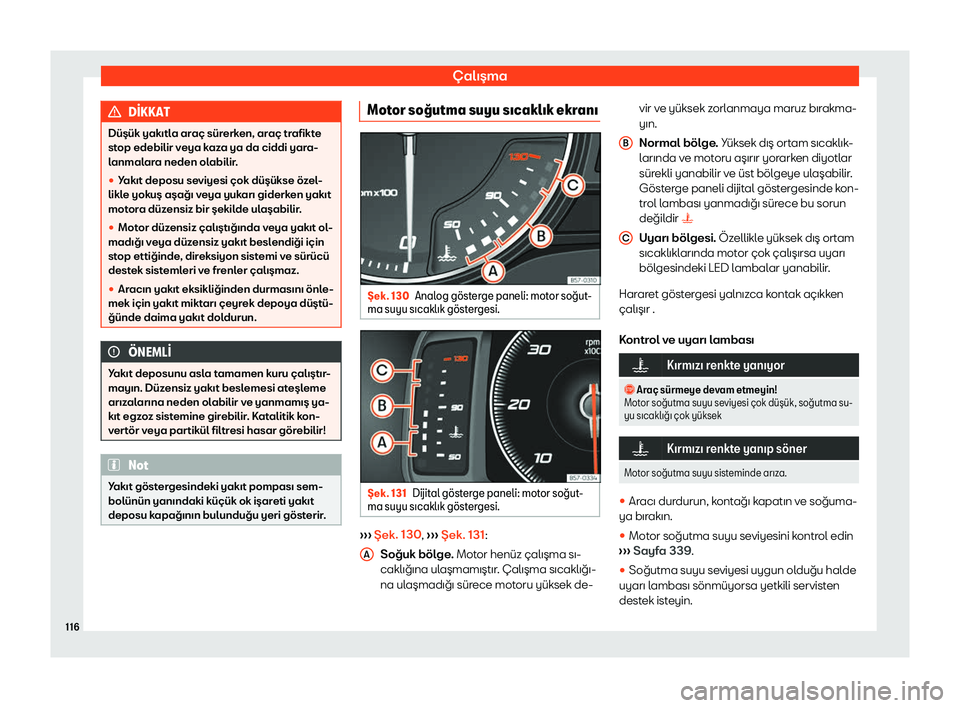 Seat Ateca 2019  Kullanım Kılavuzu (in Turkish) 
