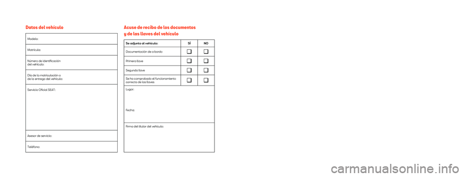 Seat Mii electric 2020  Manual de instrucciones (in Spanish) SEAT S.A. se preocupa constantemente por mantener todos sus tipos y modelos en un desarrollo continuo. Por ello le rogamos 
que comprenda que, en cualquier momento, puedan producirse modificaciones de