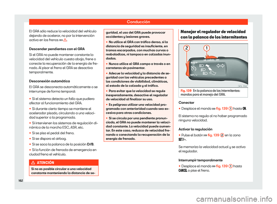 Seat Mii electric 2020  Manual de instrucciones (in Spanish) Conducci