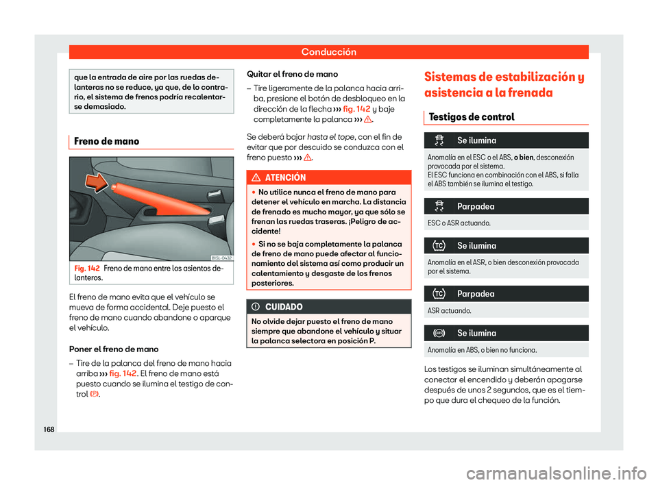 Seat Mii electric 2020  Manual de instrucciones (in Spanish) Conducci