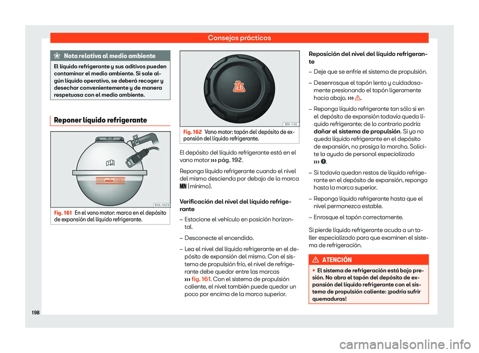 Seat Mii electric 2020  Manual de instrucciones (in Spanish) Consejos pr