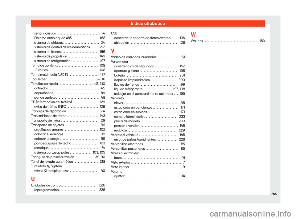 Seat Mii electric 2020  Manual de instrucciones (in Spanish) 