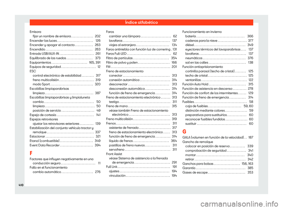 Seat Leon 2019  Manual de instrucciones (in Spanish) 