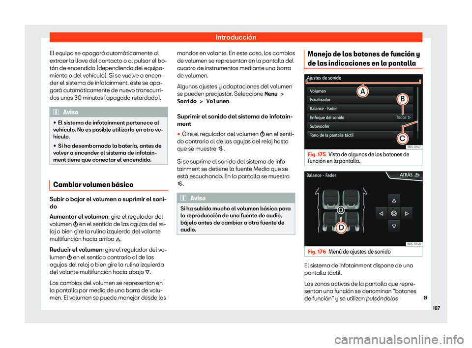 Seat Arona 2018  Manual de instrucciones (in Spanish) Introducci