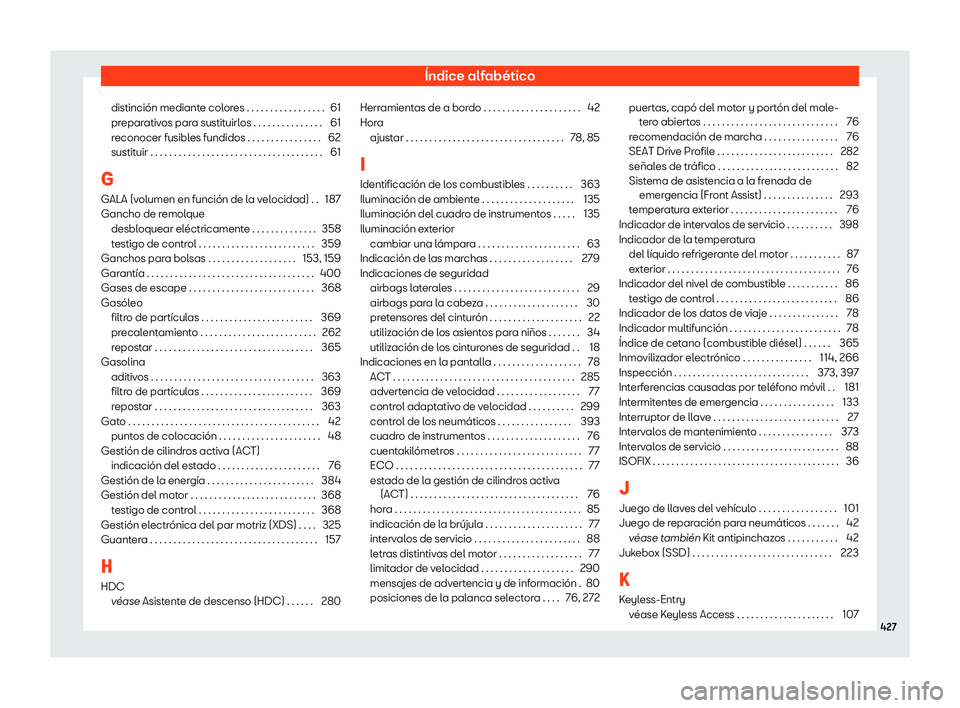 Seat Ateca 2019  Manual de instrucciones (in Spanish) 