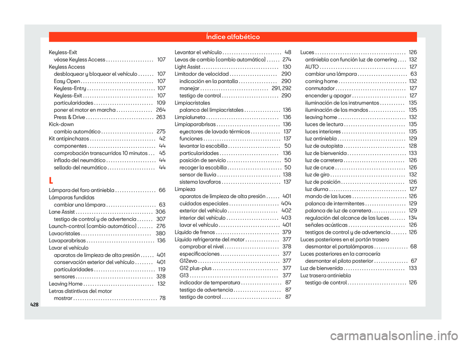 Seat Ateca 2019  Manual de instrucciones (in Spanish) 