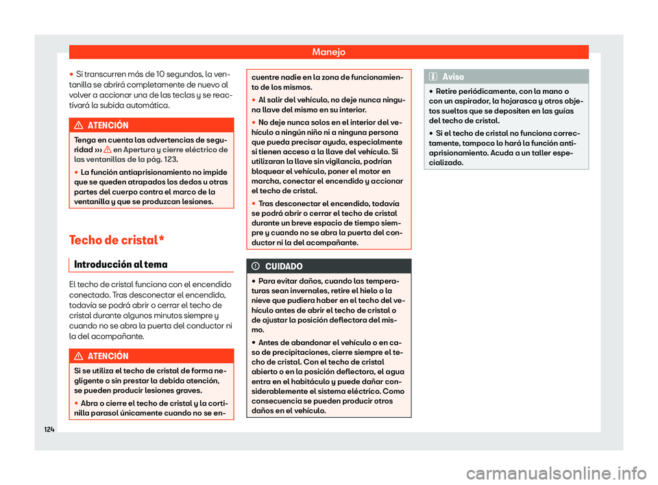 Seat Alhambra 2020  Manual de instrucciones (in Spanish) Manejo
