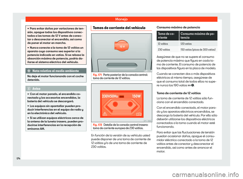 Seat Alhambra 2020  Manual de instrucciones (in Spanish) Manejo
