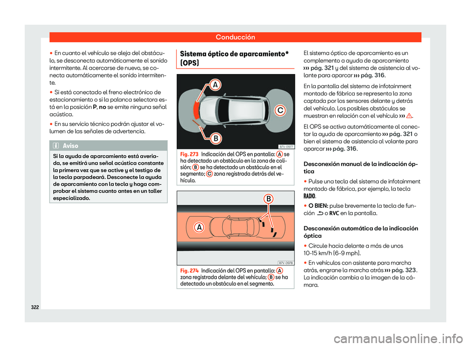 Seat Alhambra 2020  Manual de instrucciones (in Spanish) Conducción
