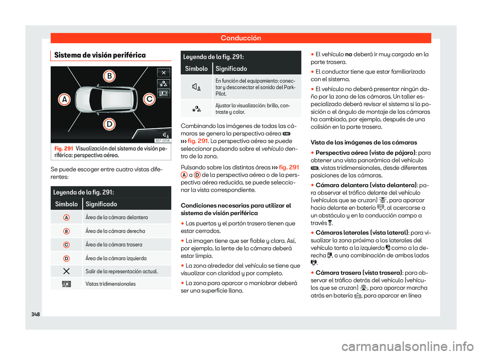 Seat Tarraco 2018  Manual de instrucciones (in Spanish) Conducci
