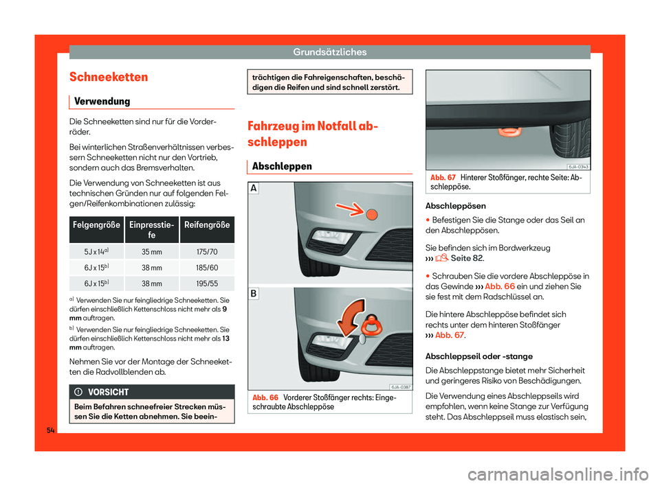 Seat Toledo 2018  Betriebsanleitung (in German) Grunds
