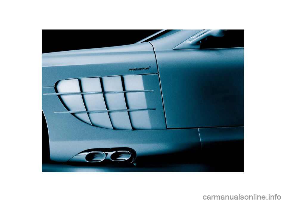 MERCEDES-BENZ SLR 2006 R199 Owners Manual 