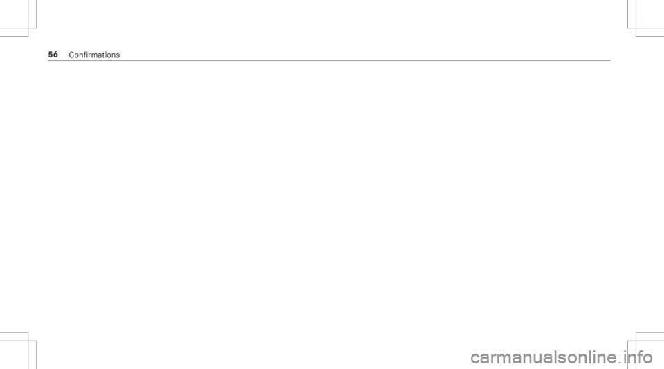 MERCEDES-BENZ SPRINTER 2019  MY19 Service Information 56
Confirmation s 