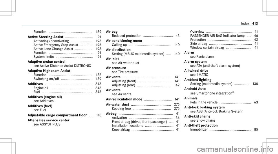 MERCEDES-BENZ GLB SUV 2021  Owners Manual Fu
nctio n<0011001100110011001100110011001100110011001100110011001100110011
001100110011001100110011001100110011> <0011001100110011001100110011001100110011001100110011001100110011
00110011001100110011