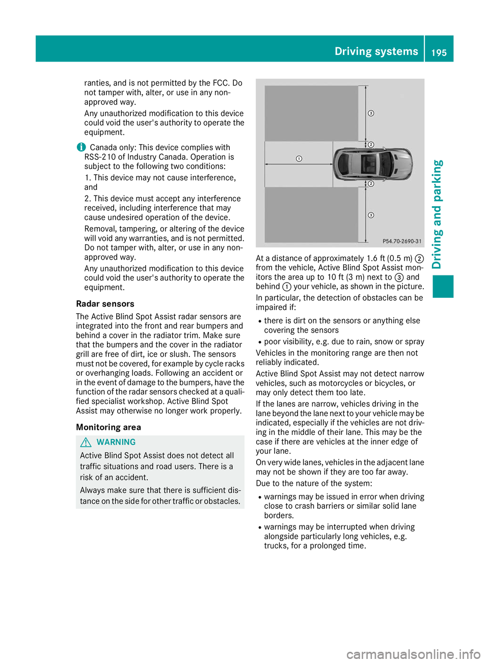 MERCEDES-BENZ GLE COUPE 2019 Owners Manual ranties, and is not permitted by the FCC. Do
not tamper with, alter, or use in any non-
approved way.
Any unauthorized modification to this device
could void the user's authority to operate the
eq MERCEDES-BENZ GLE COUPE 2019 Owners Manual ranties, and is not permitted by the FCC. Do
not tamper with, alter, or use in any non-
approved way.
Any unauthorized modification to this device
could void the user's authority to operate the
eq