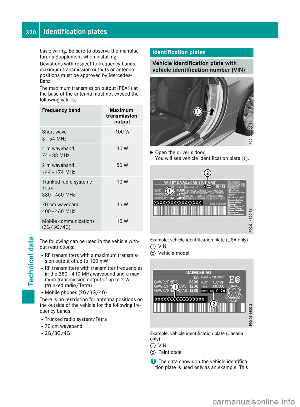 MERCEDES-BENZ SL ROADSTER 2019 Owners Manual basic
wiring. Besure toobserve themanufac -
turer' sSupplemen twhen installing.
Deviat ionswith respect tofrequen cybands,
maximum transmission outputsoranten na
position smust beapproved byMerced MERCEDES-BENZ SL ROADSTER 2019 Owners Manual basic
wiring. Besure toobserve themanufac -
turer' sSupplemen twhen installing.
Deviat ionswith respect tofrequen cybands,
maximum transmission outputsoranten na
position smust beapproved byMerced