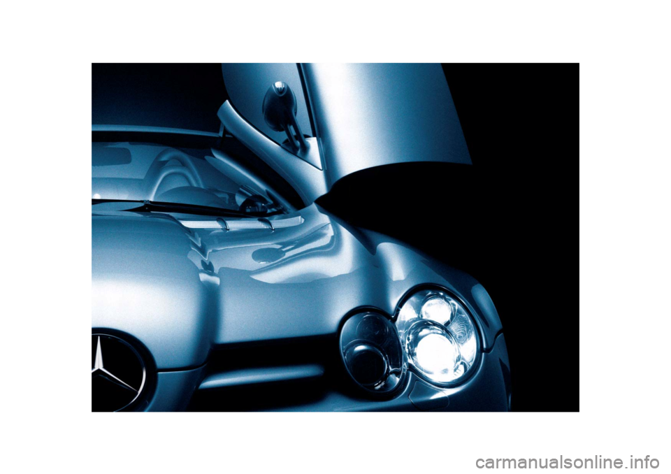 MERCEDES-BENZ SLR 2009 R199 Owners Manual 