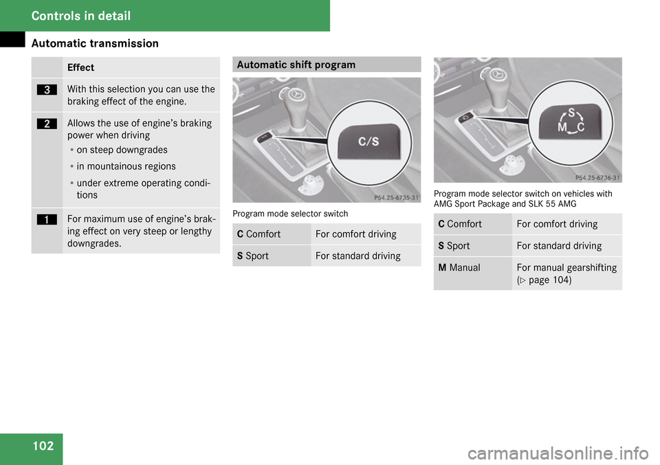 MERCEDES-BENZ SLK280 2009 R171 Owners Manual 