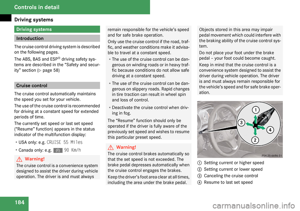 MERCEDES-BENZ SLK280 2009 R171 Owners Manual 