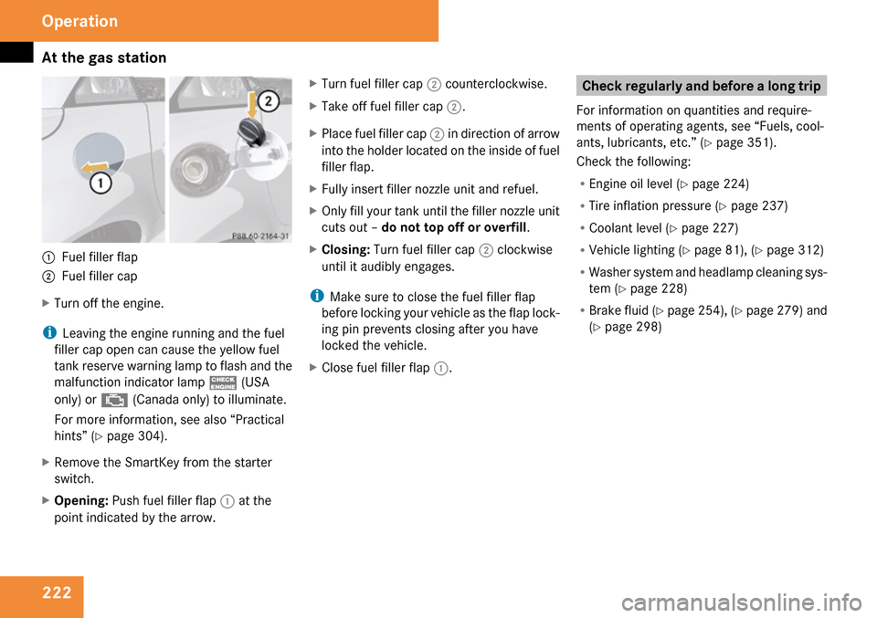 MERCEDES-BENZ SLK280 2009 R171 Owners Manual 