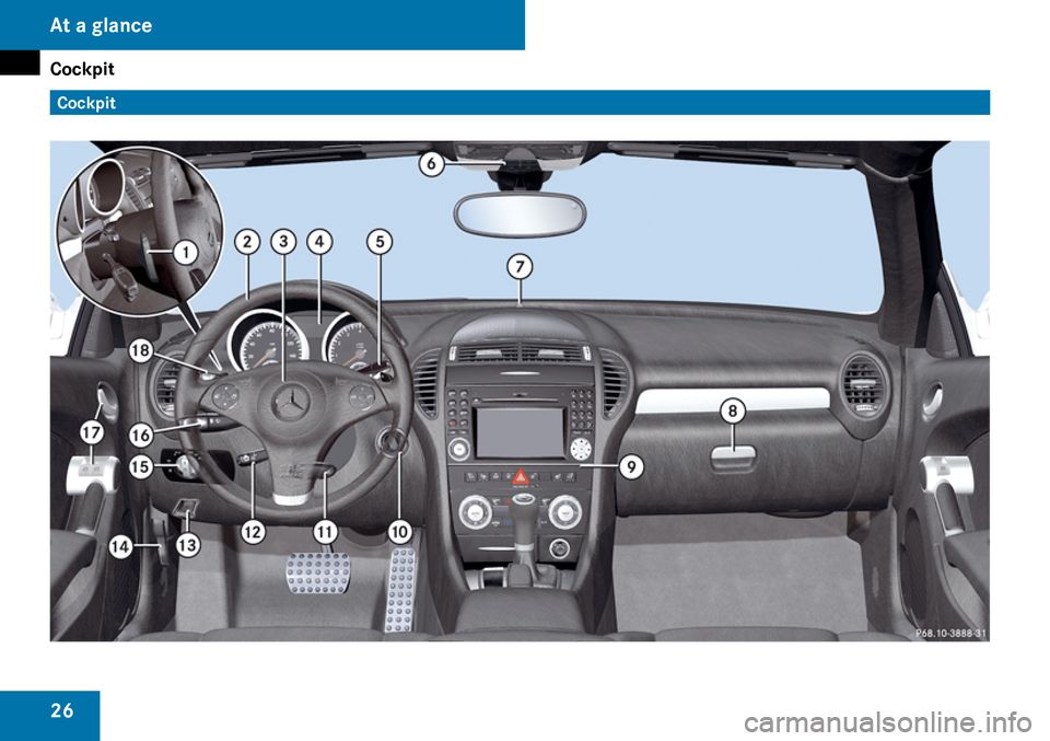 MERCEDES-BENZ SLK280 2009 R171 Owners Manual 