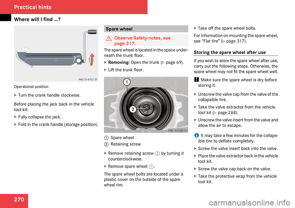 MERCEDES-BENZ SLK280 2009 R171 Owners Manual 