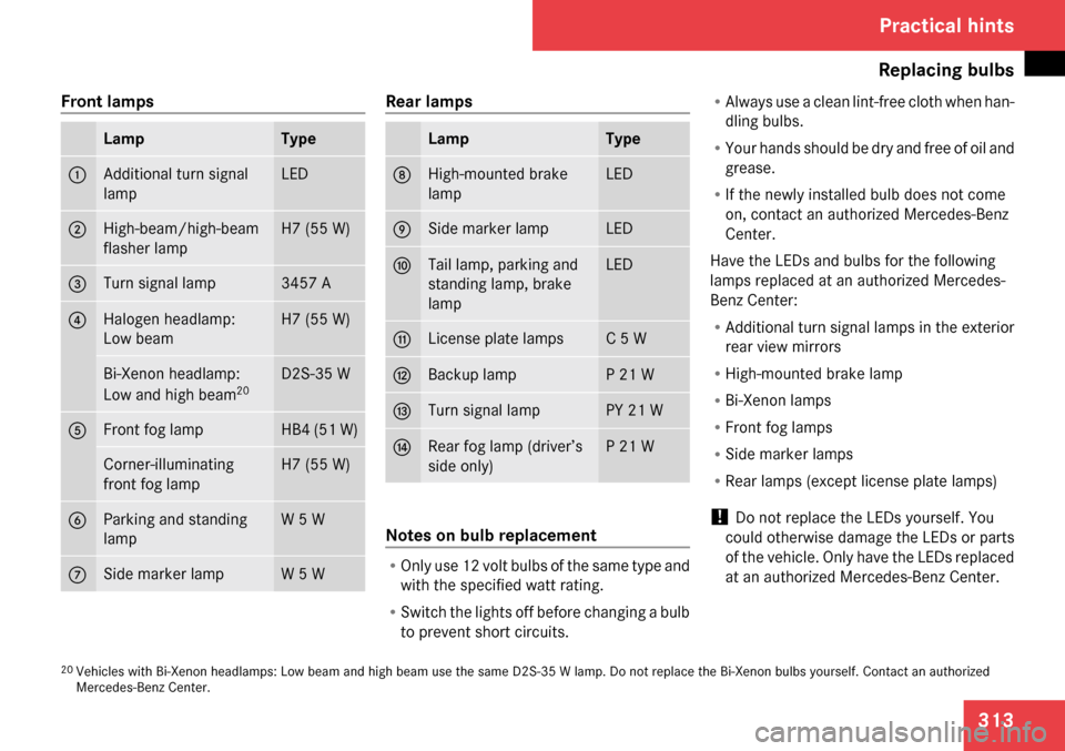 MERCEDES-BENZ SLK280 2009 R171 Owners Manual 