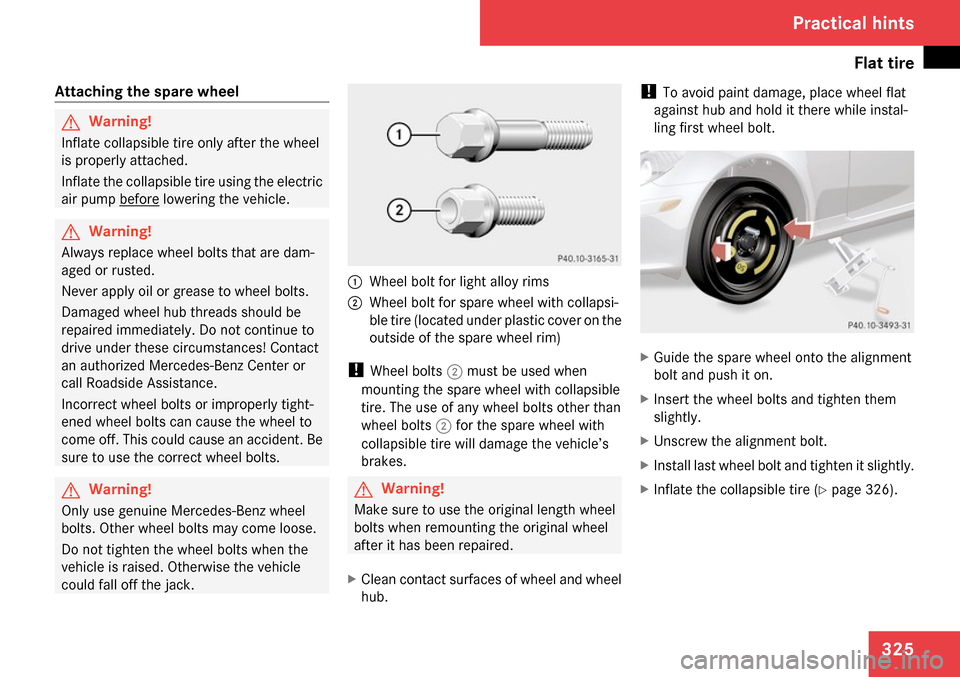 MERCEDES-BENZ SLK280 2009 R171 Owners Manual 