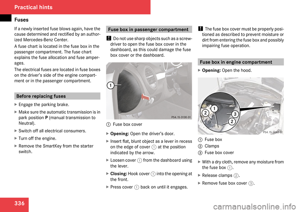 MERCEDES-BENZ SLK280 2009 R171 Owners Manual 