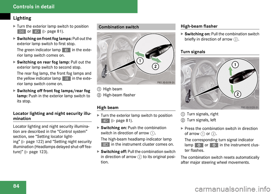 MERCEDES-BENZ SLK280 2009 R171 Owners Manual 