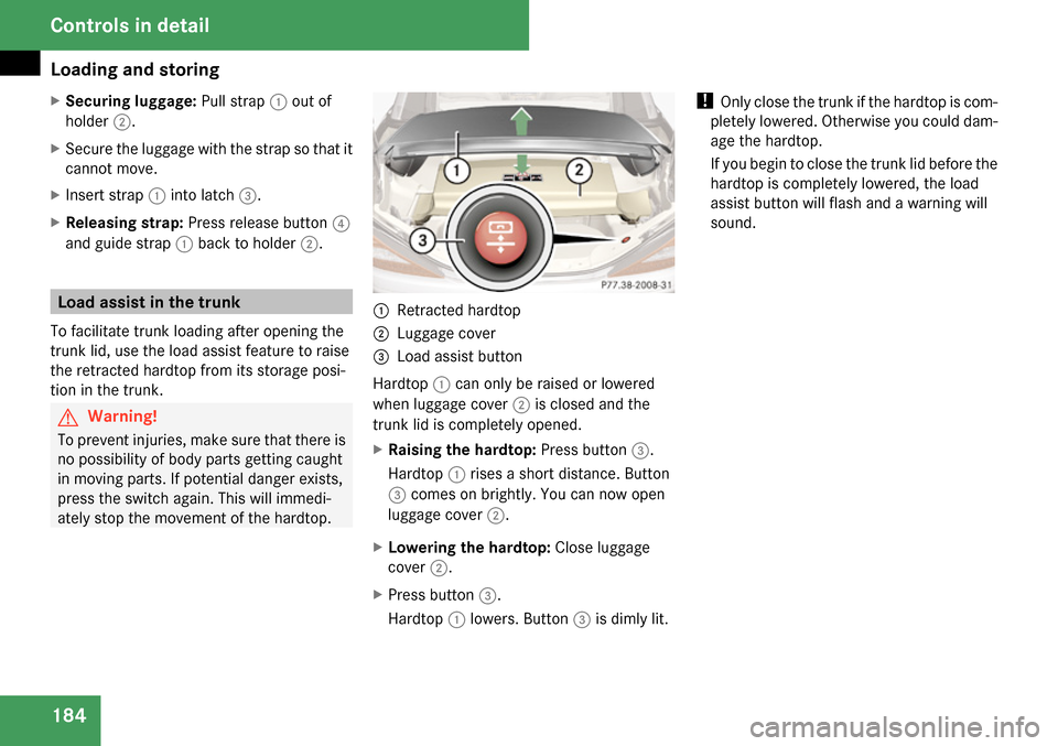 MERCEDES-BENZ SL65AMG 2009 R230 Owners Manual 