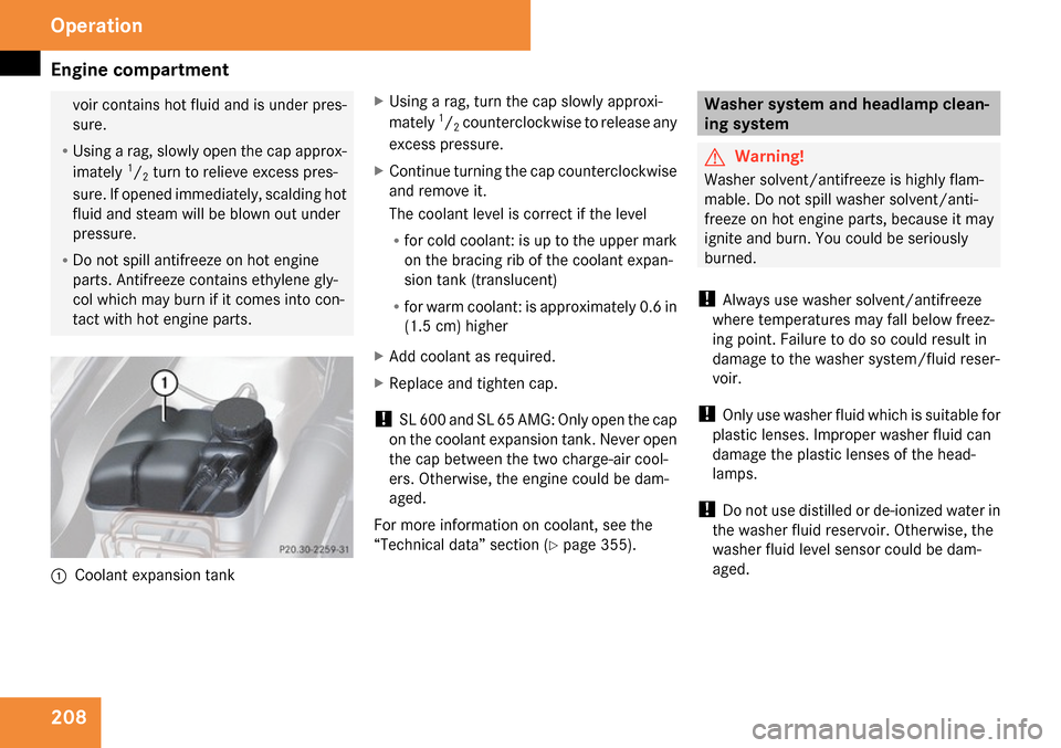 MERCEDES-BENZ SL65AMG 2009 R230 Owners Manual 