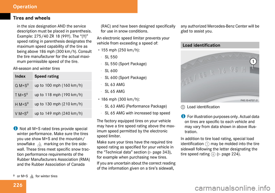 MERCEDES-BENZ SL65AMG 2009 R230 Owners Manual 