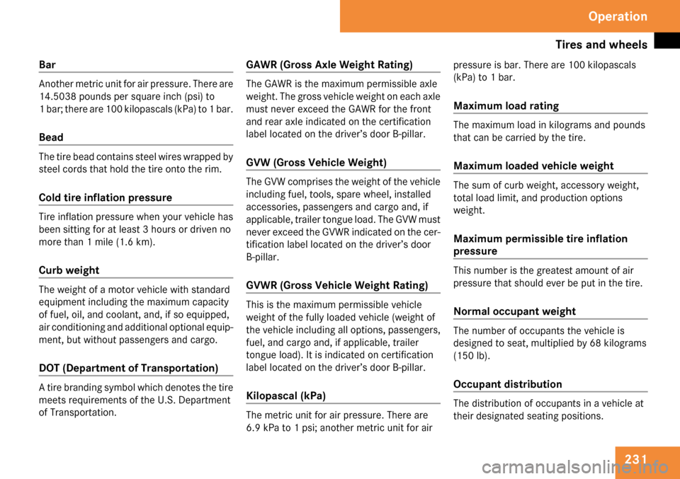 MERCEDES-BENZ SL65AMG 2009 R230 Owners Manual 