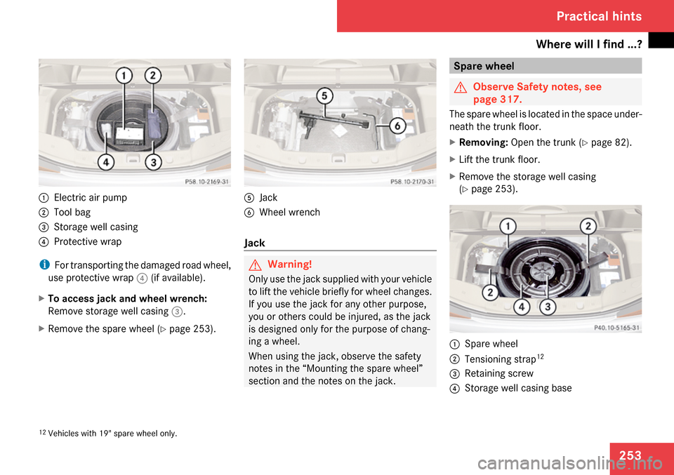 MERCEDES-BENZ SL65AMG 2009 R230 Owners Manual 