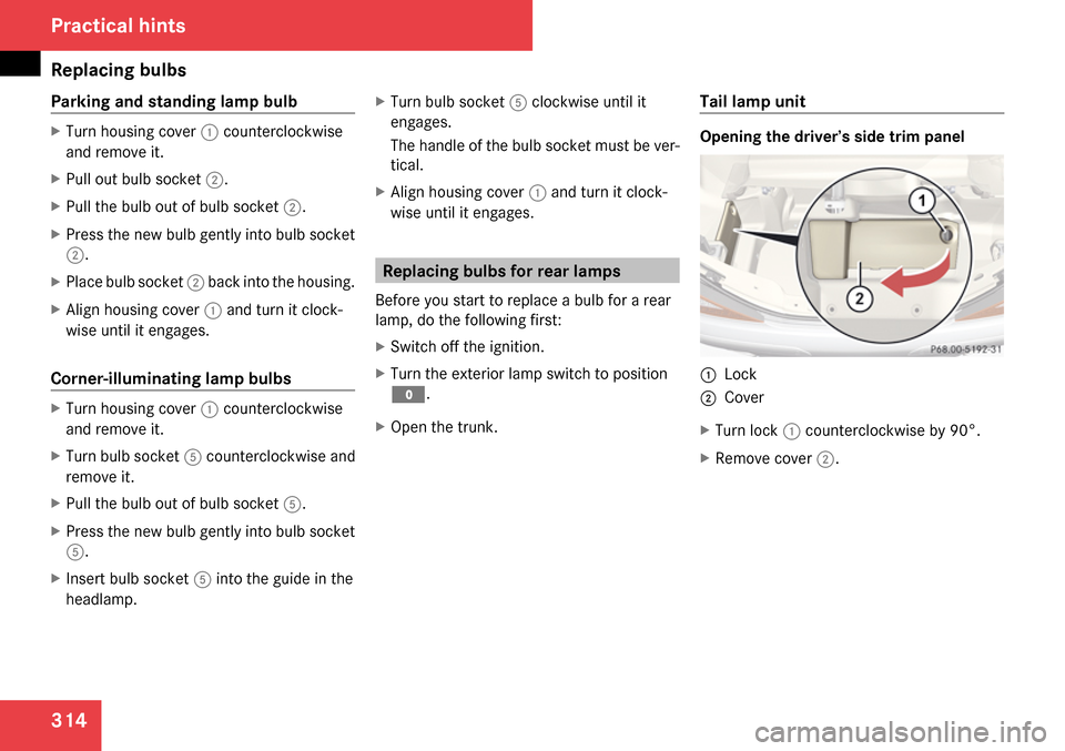 MERCEDES-BENZ SL65AMG 2009 R230 Owners Manual 