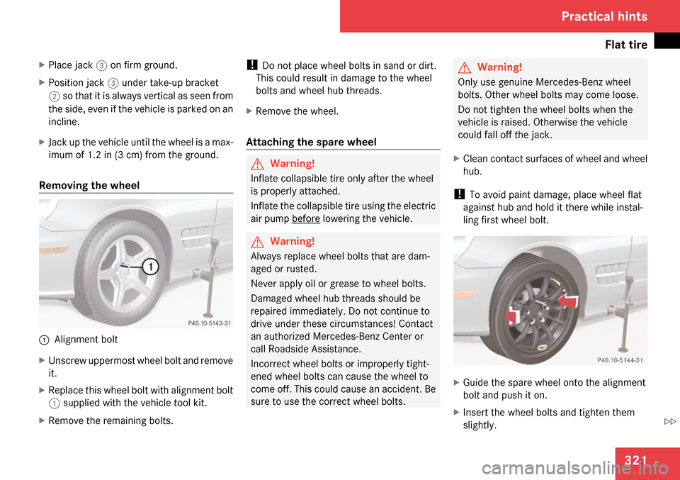 MERCEDES-BENZ SL65AMG 2009 R230 Owners Manual 
