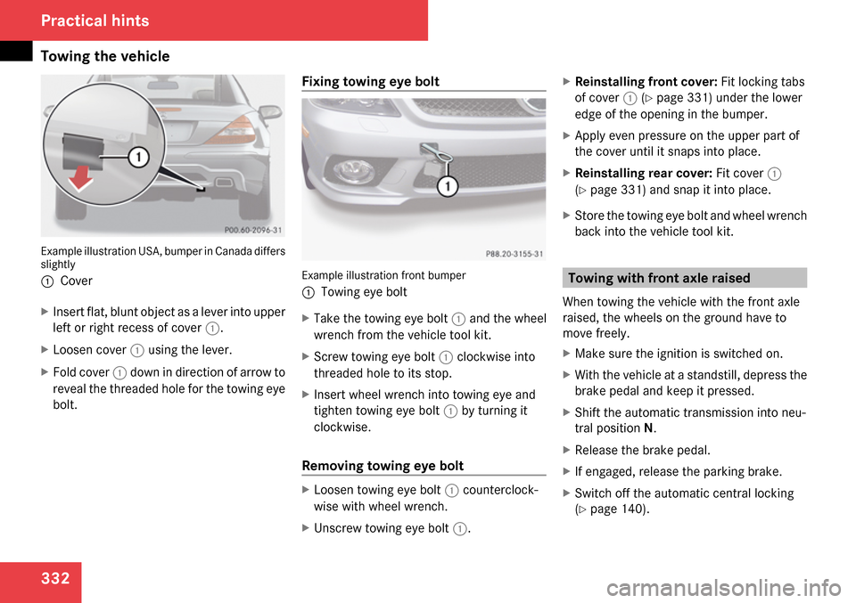 MERCEDES-BENZ SL65AMG 2009 R230 Owners Manual 