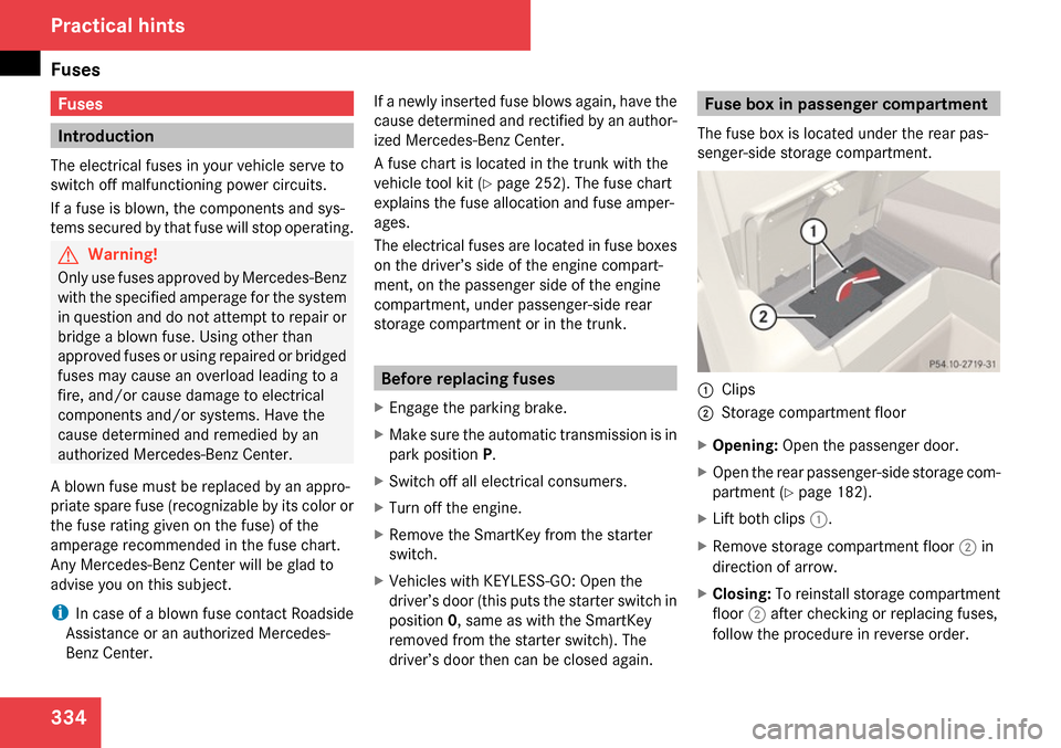 MERCEDES-BENZ SL65AMG 2009 R230 Owners Manual 
