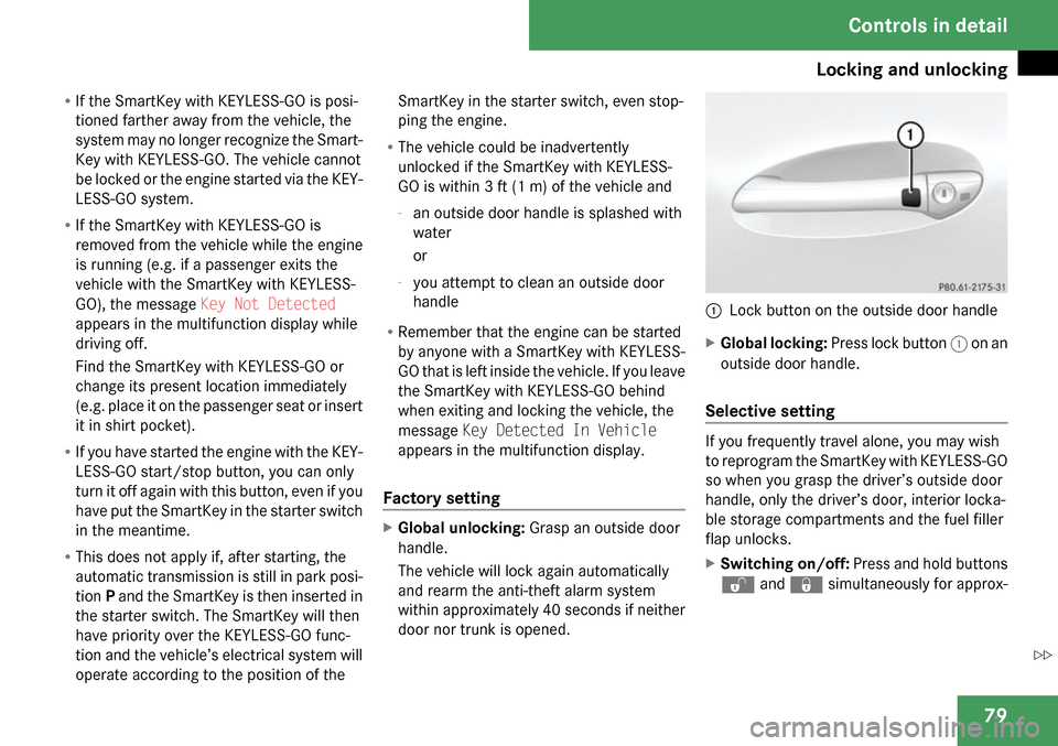 MERCEDES-BENZ SL65AMG 2009 R230 Owners Manual 