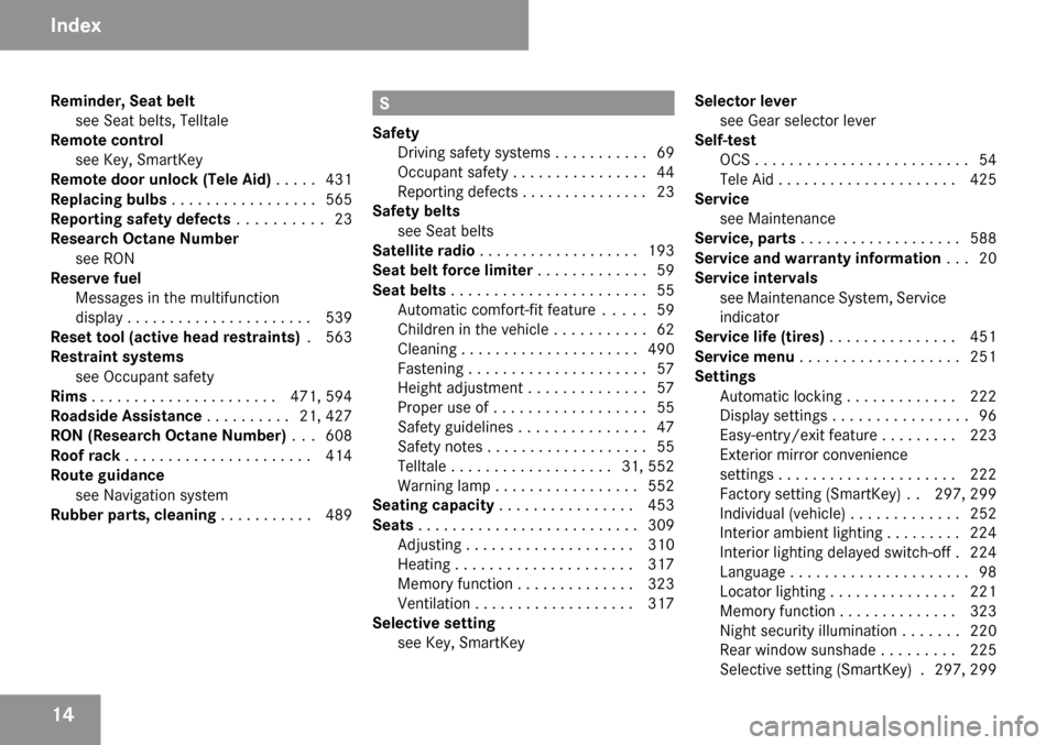 MERCEDES-BENZ S65AMG 2009 W221 Owners Manual 