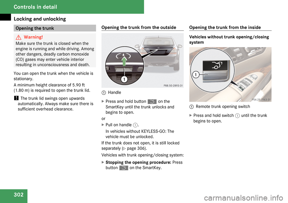 MERCEDES-BENZ S65AMG 2009 W221 Owners Manual 