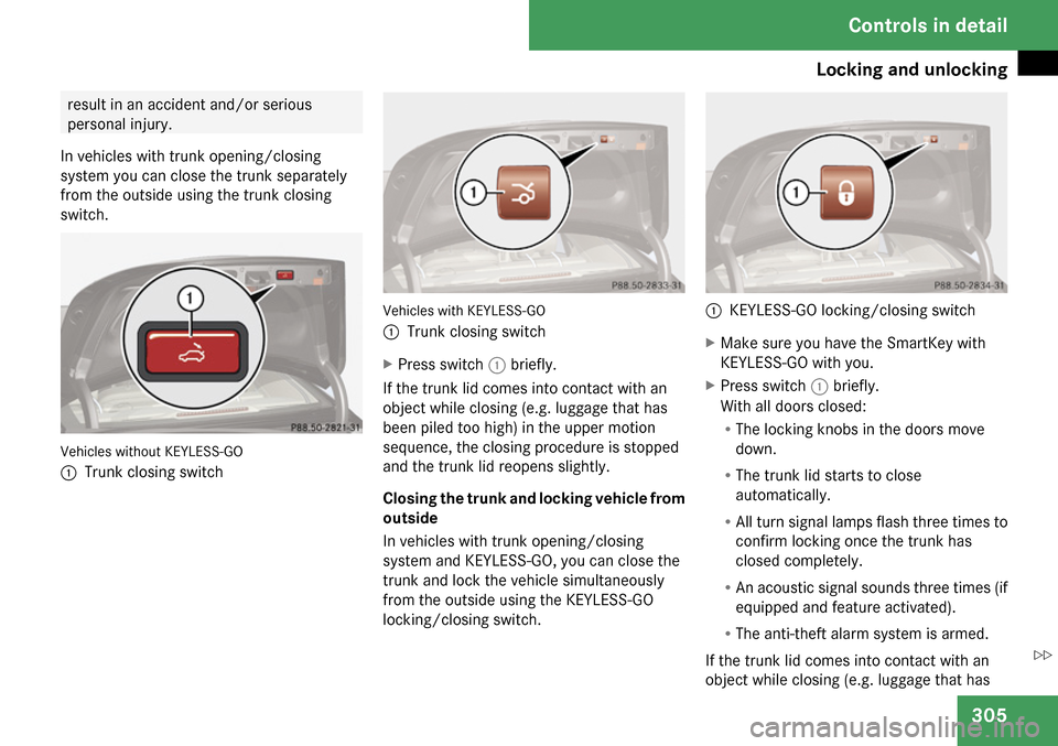 MERCEDES-BENZ S65AMG 2009 W221 Owners Manual 