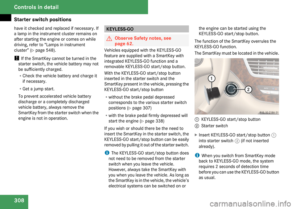 MERCEDES-BENZ S65AMG 2009 W221 Owners Manual 